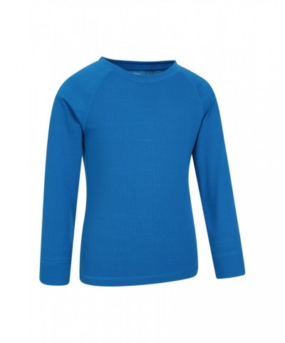 Talus Kids Round Neck Base Layer Top Cobalt $11.39 Base Layers