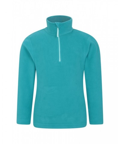 Camber II Kids Half-Zip Fleece Dark Teal $10.99 Fleece