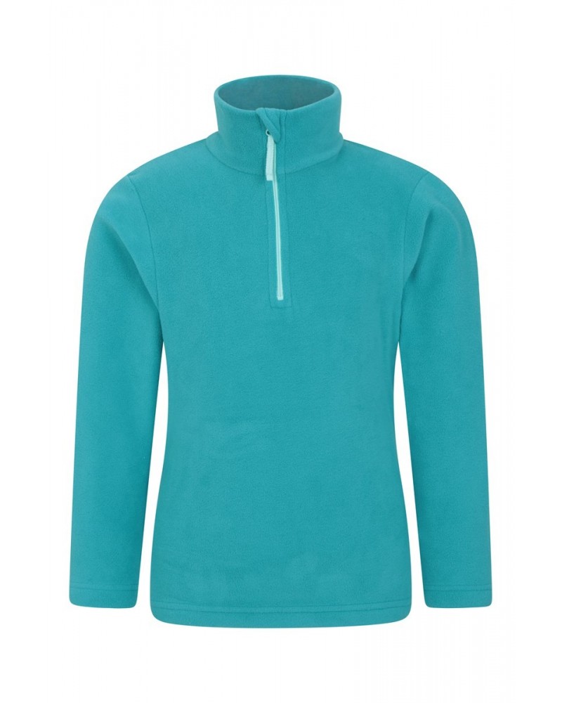 Camber II Kids Half-Zip Fleece Dark Teal $10.99 Fleece