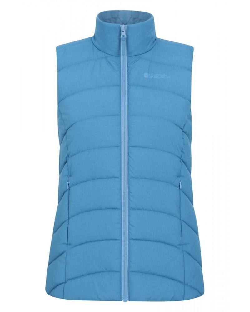 Opal Womens Insulated Vest Pale Blue $28.49 Jackets