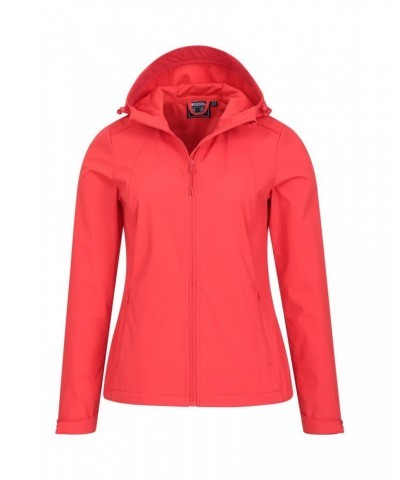 Solar Womens Lightweight Softshell Red $21.65 Jackets