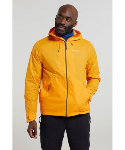 Swerve Mens Packaway Waterproof Jacket Unboxed Orange $27.72 Jackets