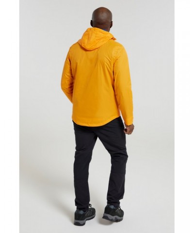 Swerve Mens Packaway Waterproof Jacket Unboxed Orange $27.72 Jackets