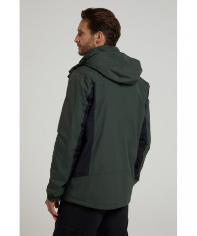 Thunderstorm Mens 3 in 1 Waterproof Jacket Khaki $44.00 Jackets