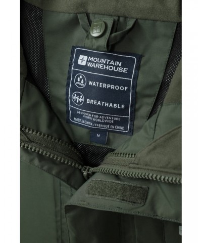 Thunderstorm Mens 3 in 1 Waterproof Jacket Khaki $44.00 Jackets