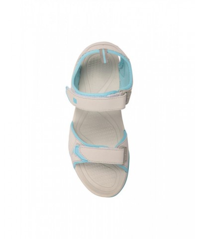 Andros Womens Sandals Grey $16.65 Footwear