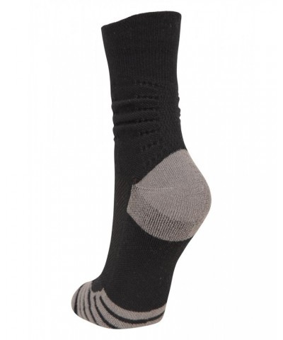 Seamless Womens Running Socks Black $10.06 Accessories