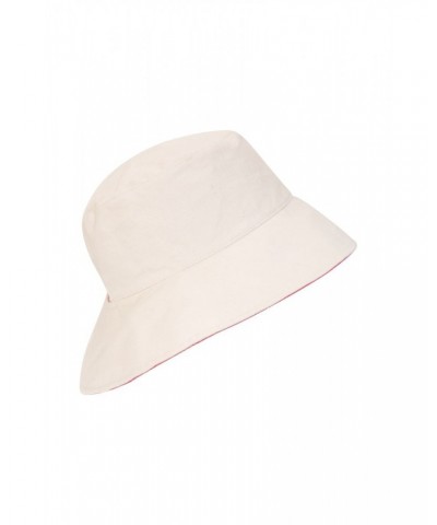 Reversible Plain Womens Bucket Hat Red $10.19 Accessories