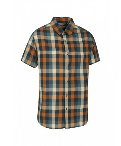 Weekender Mens Shirt Dark Brown $14.84 Tops