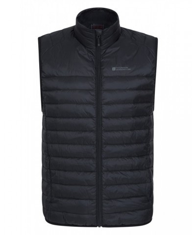 Mens Featherweight Down Vest Black $30.73 Jackets