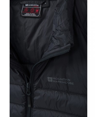 Mens Featherweight Down Vest Black $30.73 Jackets