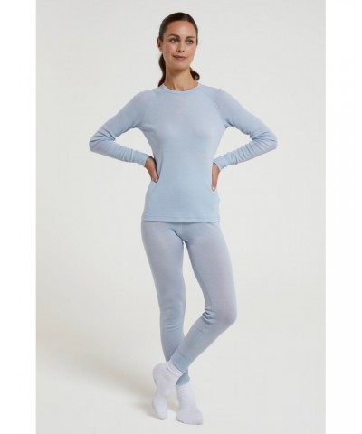 Merino Womens Thermal Top II Light Blue $21.19 Thermals