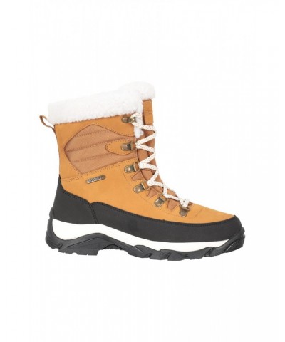 Innsbruck Womens Waterproof Snow Boots Brown $28.22 Footwear