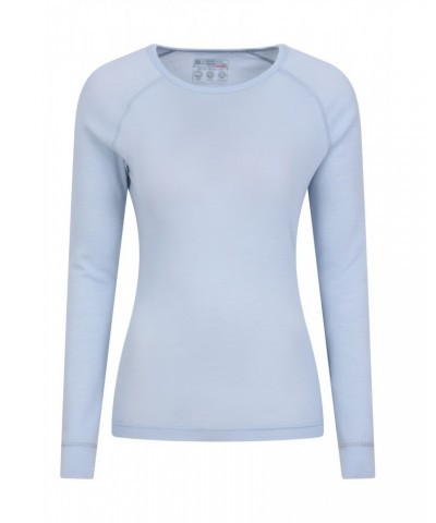 Merino Womens Thermal Top II Light Blue $21.19 Thermals