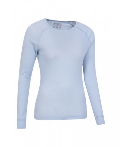 Merino Womens Thermal Top II Light Blue $21.19 Thermals