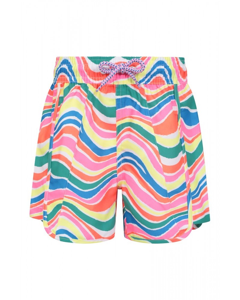 Patterned Kids Boardshorts Neon Brights $10.44 Pants