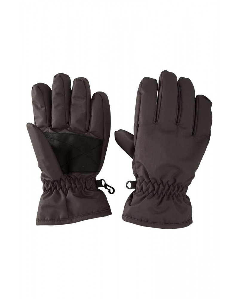 Kids Ski Gloves Dark Grey $10.99 Accessories