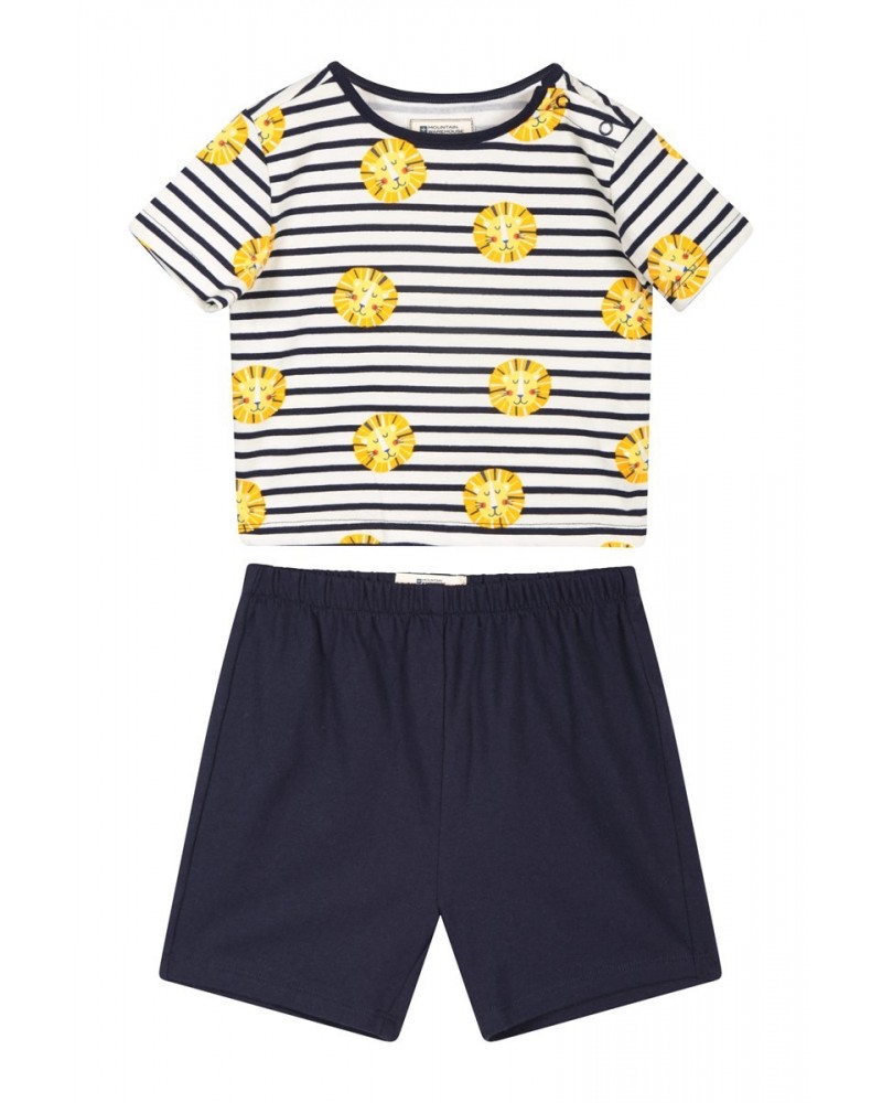 Baby Jersey Play Set Navy $12.31 Pants