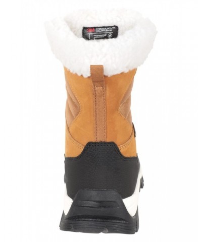 Innsbruck Womens Waterproof Snow Boots Brown $28.22 Footwear