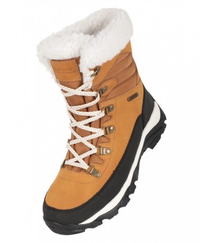 Innsbruck Womens Waterproof Snow Boots Brown $28.22 Footwear