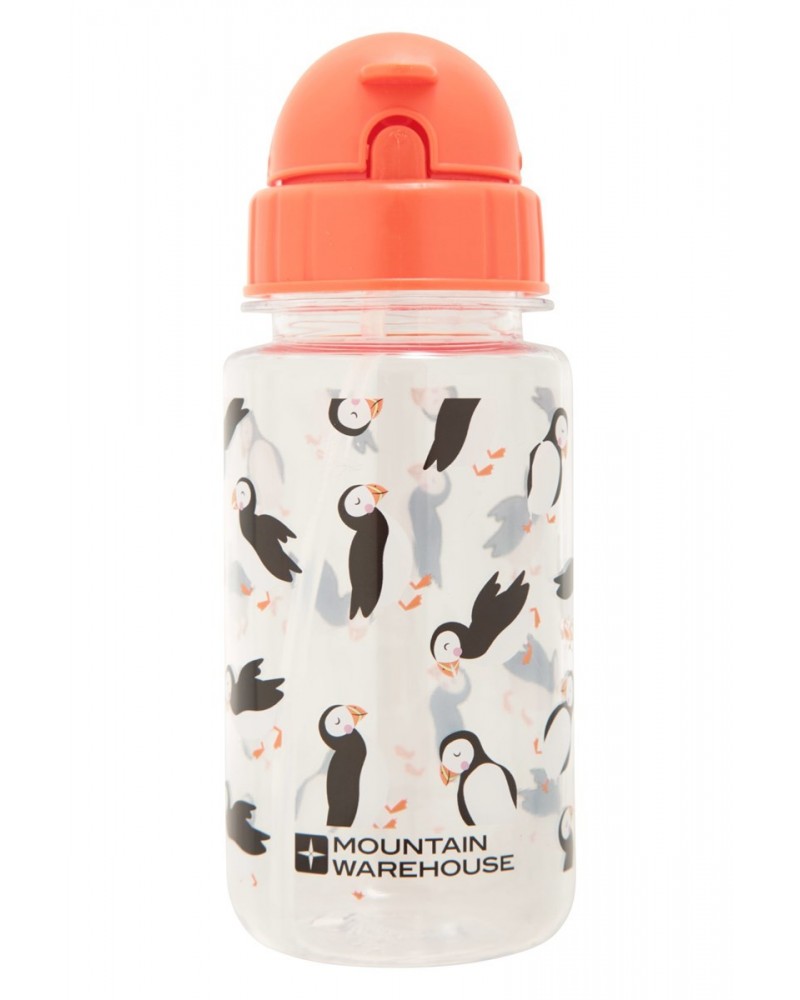 BPA Free Printed Flip Lid Kids Bottle - 12 oz Orange $9.00 Walking Equipment