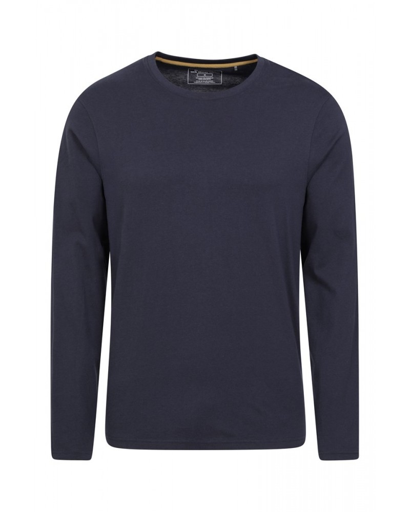 Eden Mens Organic T-Shirt Navy $12.74 Tops