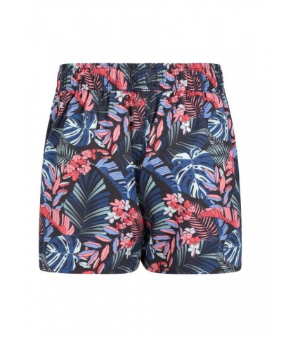 Patterned Womens Stretch Boardshorts - Short Tropics $16.82 Pants