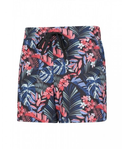 Patterned Womens Stretch Boardshorts - Short Tropics $16.82 Pants