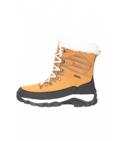 Innsbruck Womens Waterproof Snow Boots Brown $28.22 Footwear