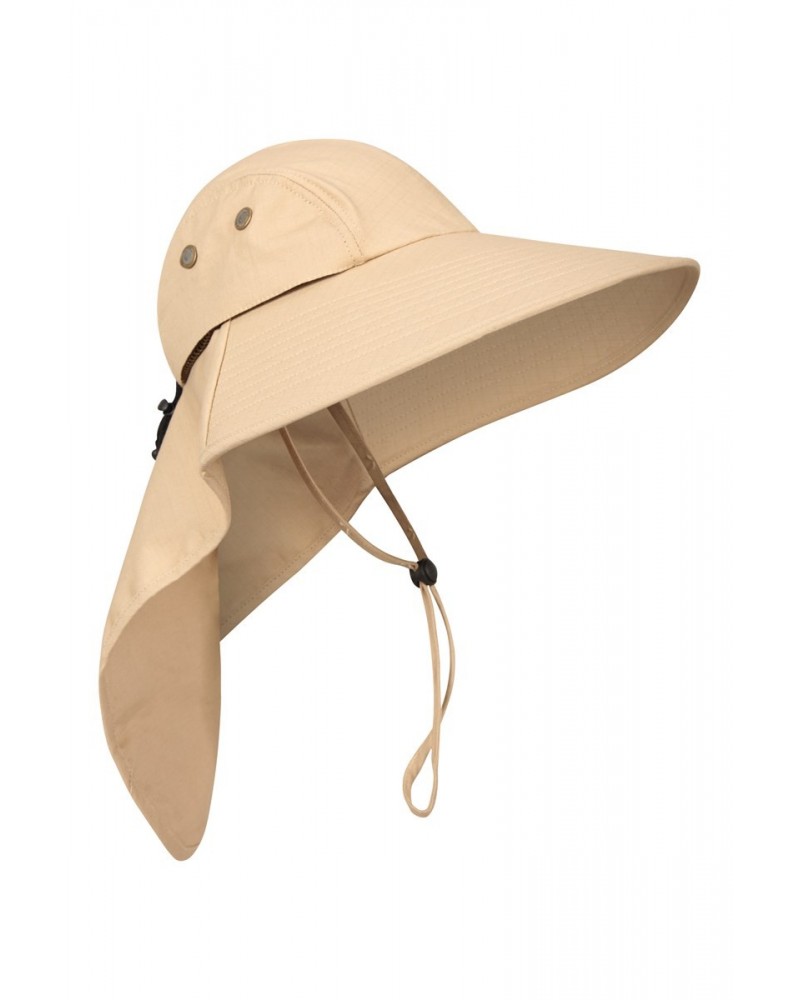 Kaingaroa Mens Coverage Brim Hat Beige $19.79 Accessories