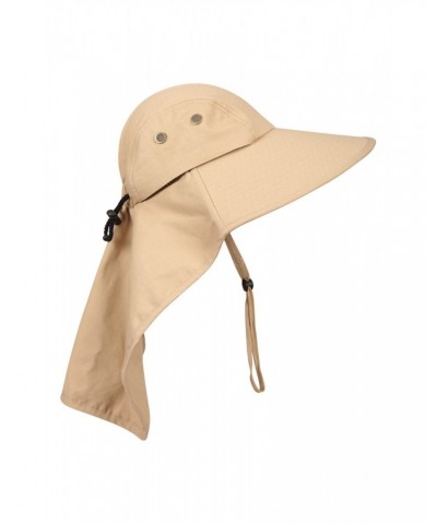 Kaingaroa Mens Coverage Brim Hat Beige $19.79 Accessories