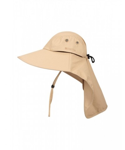 Kaingaroa Mens Coverage Brim Hat Beige $19.79 Accessories