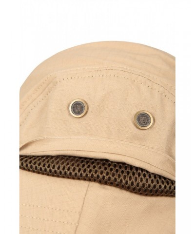 Kaingaroa Mens Coverage Brim Hat Beige $19.79 Accessories