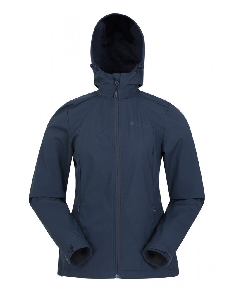 Solar Womens Lightweight Softshell Navy $16.34 Jackets