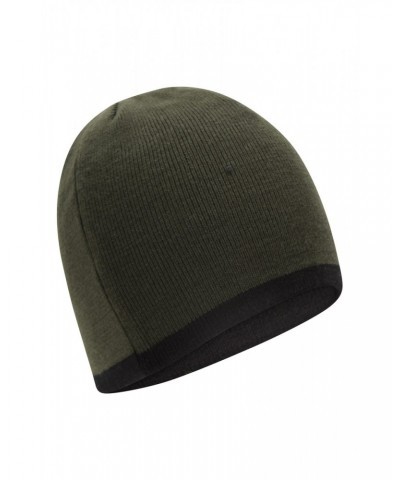 St Anton Mens Beanie Khaki $9.68 Accessories