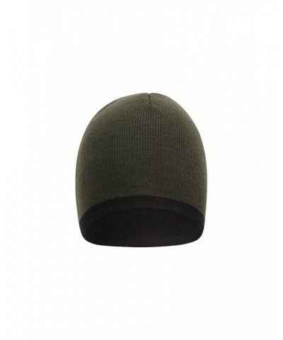 St Anton Mens Beanie Khaki $9.68 Accessories