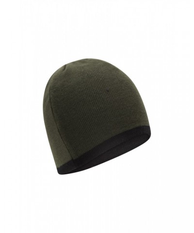 St Anton Mens Beanie Khaki $9.68 Accessories