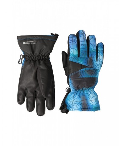 Extreme Kids Waterproof Ski Gloves Teal $13.74 Ski