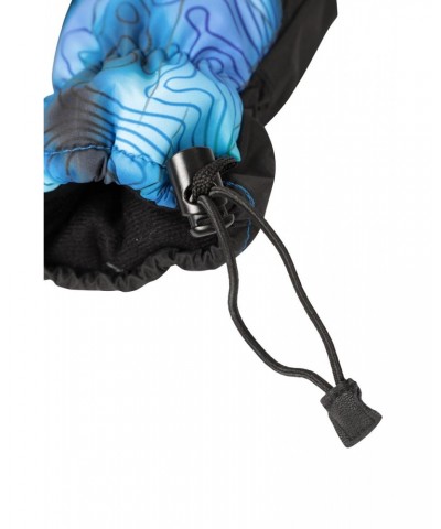 Extreme Kids Waterproof Ski Gloves Teal $13.74 Ski