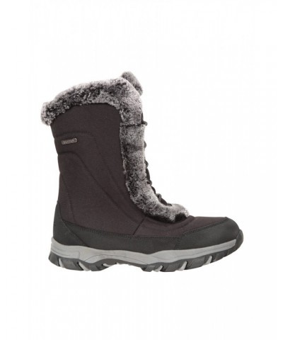 Ohio Womens Snow Boots Jet Black $24.60 Footwear