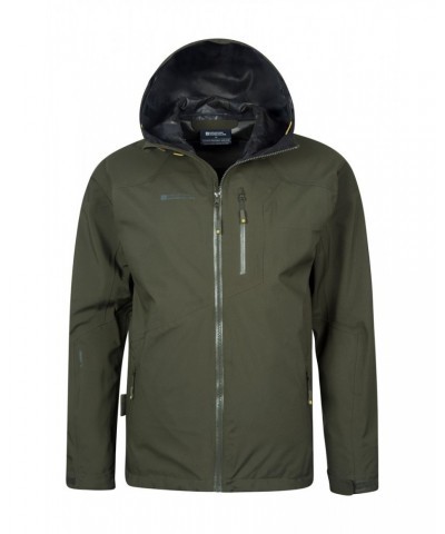 Bachill Mens 3 Layer Waterproof Jacket Khaki $33.60 Jackets