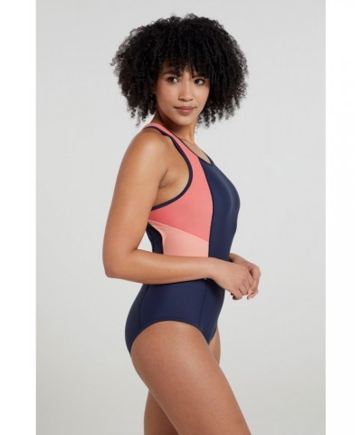 Take The Plunge Womens Swimsuit Navy $21.59 Swimwear