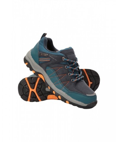 Stampede Kids Waterproof Hiking Shoes Petrol $26.99 Footwear