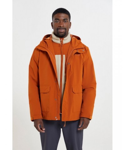 Wetlands Mens 3 in 1 Waterproof Jacket Rust $51.70 Jackets