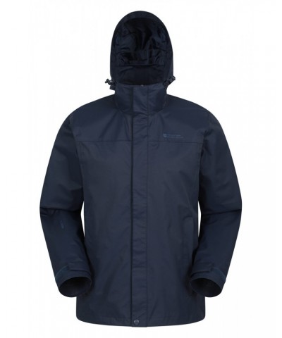 Trek Mens Waterproof Jacket Navy $31.34 Jackets