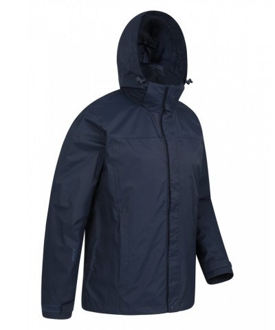 Trek Mens Waterproof Jacket Navy $31.34 Jackets