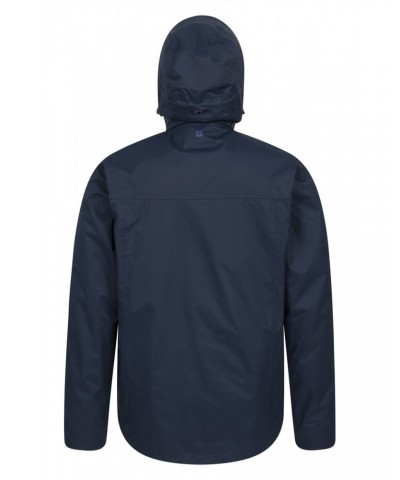 Trek Mens Waterproof Jacket Navy $31.34 Jackets