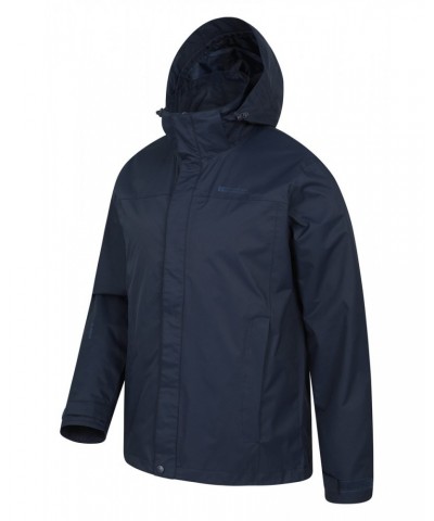 Trek Mens Waterproof Jacket Navy $31.34 Jackets