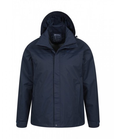 Trek Mens Waterproof Jacket Navy $31.34 Jackets