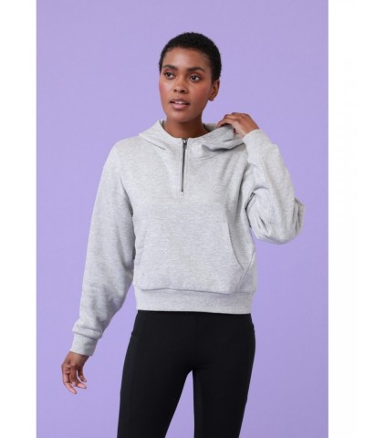 Womens Zip Front Hoodie Alloy $16.10 Tops